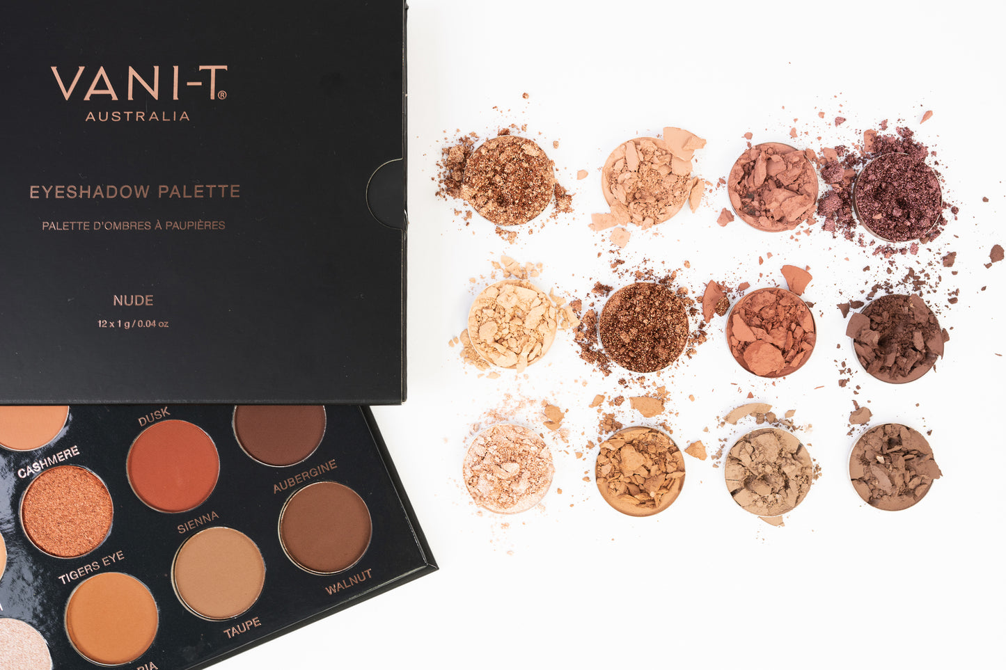 Vani-T Eyeshadow Palette - Nude