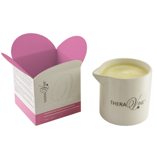 Theravine Aromavine Frangipani & Jasmine Massage Candle - 100ml