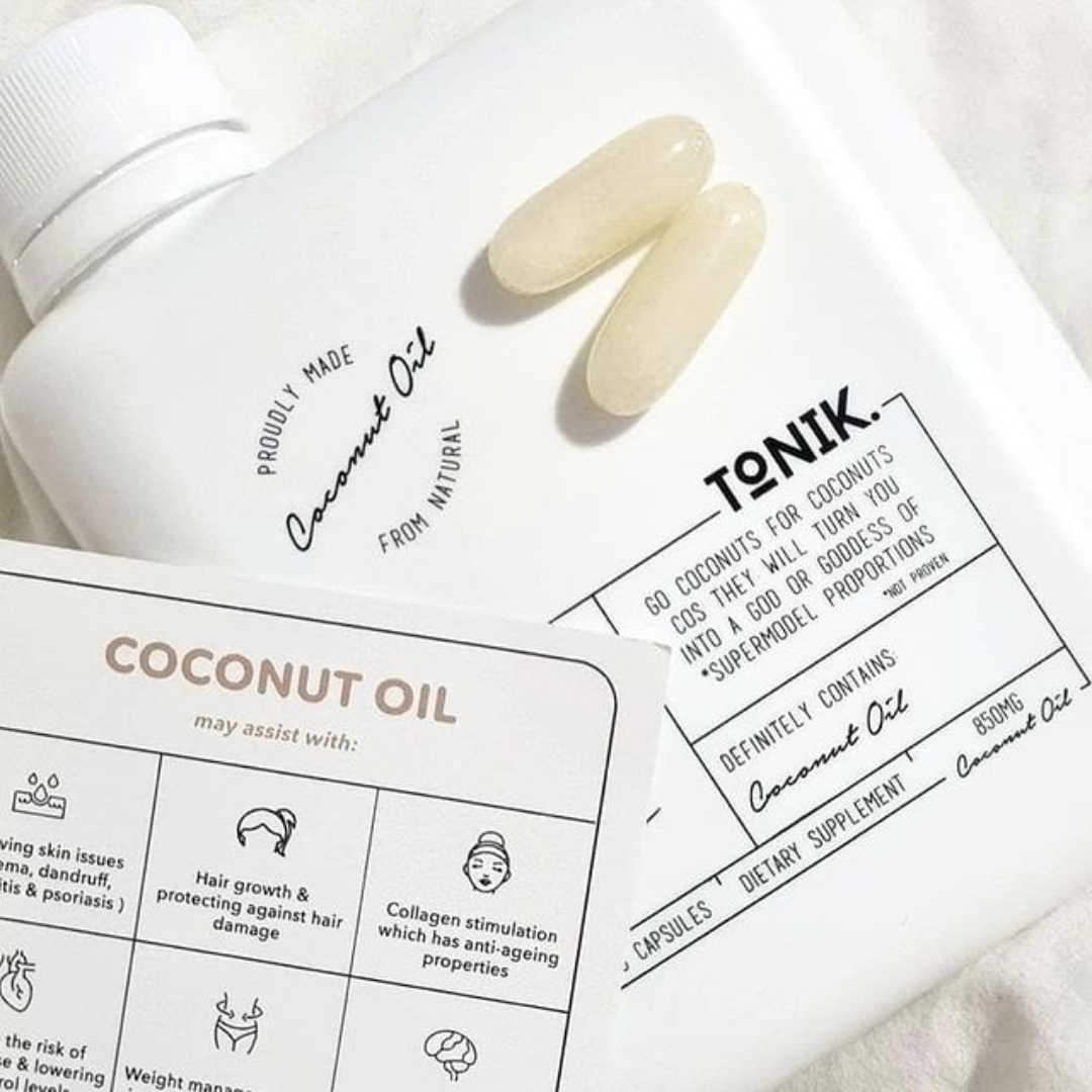 TONIK - Coconut Oil Capsules