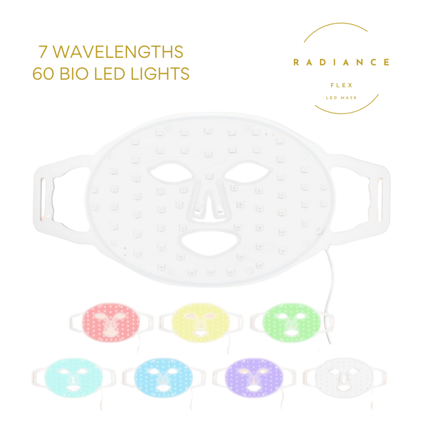 Radiance Flex LED Mask - Black