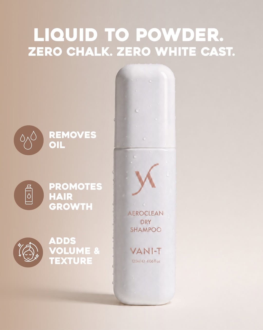 VANI-T Aeroclean Dry Shampoo with Hair Growth Complex