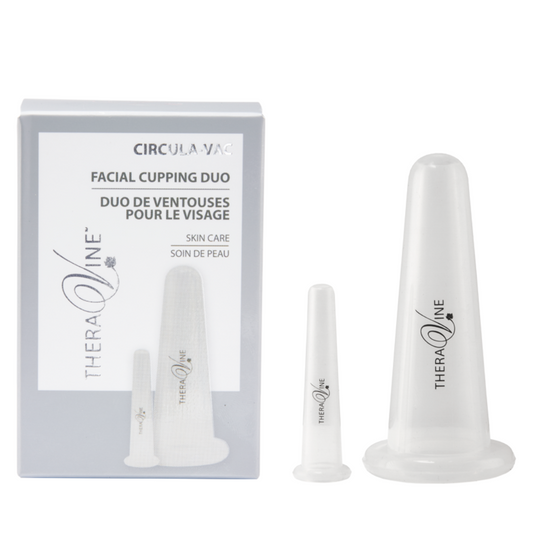 TheraVine CirculaVac Facial Cupping Duo